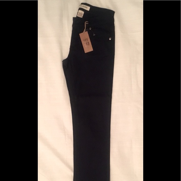 Navy Blue Wax Jeans - Picture 6 of 7